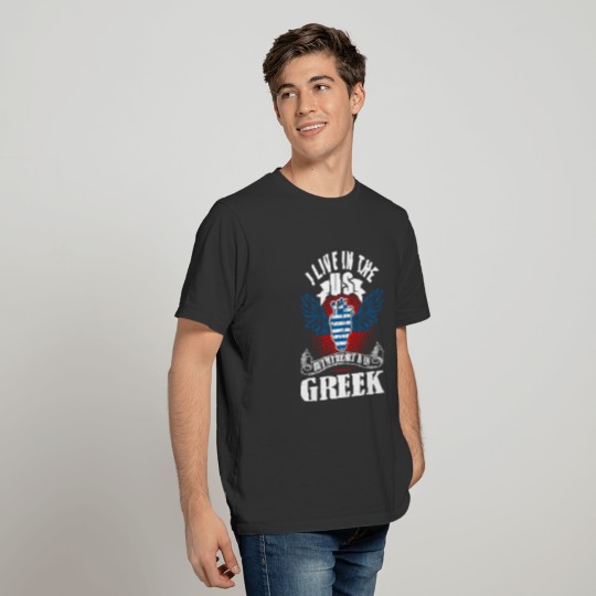 My Heart Is In Greek T-shirt