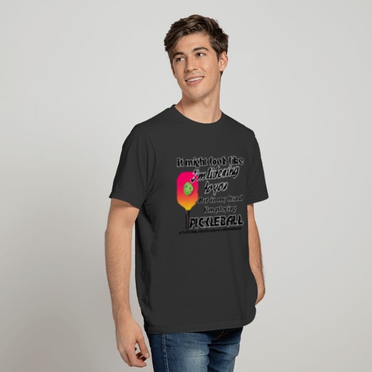 Pickleball Lover In My Head I'm Playing Pickleball T-shirt