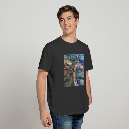 Abstract wild tree T-shirt