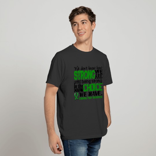 Cerebral Palsy How Strong We Are T-shirt
