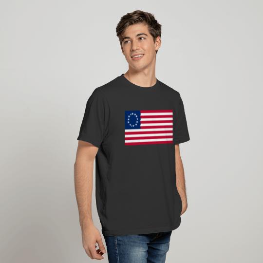 Betsy Ross Flag - Vintage American Flag T-shirt
