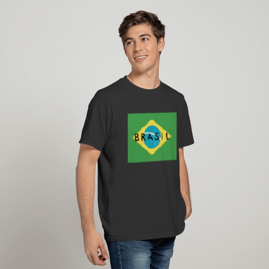 Flag of Brazil Wo T-shirt