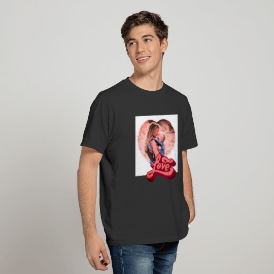 Personalized I love you T-shirt