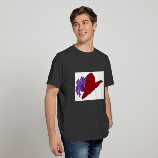 Fancy hat with feathers series T-shirt