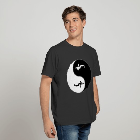 Yin Yang Whale T-shirt