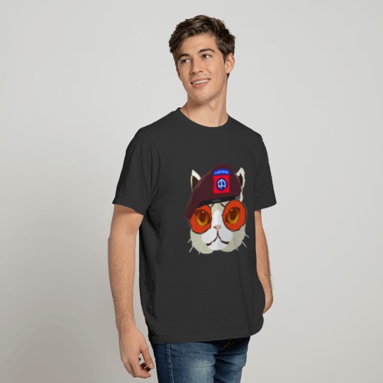 82nd Airborne Division “Cool Cat Paratrooper” T-shirt