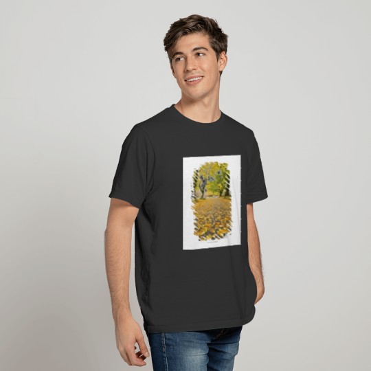 Eastmoreland In Autumn road and tree view T-shirt