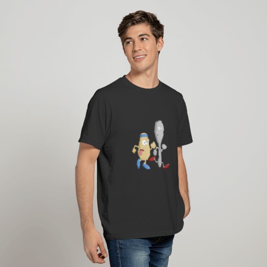 Egg And Spoon Race T-shirt
