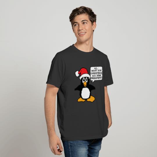 All I want for Christmas New President T-shirt