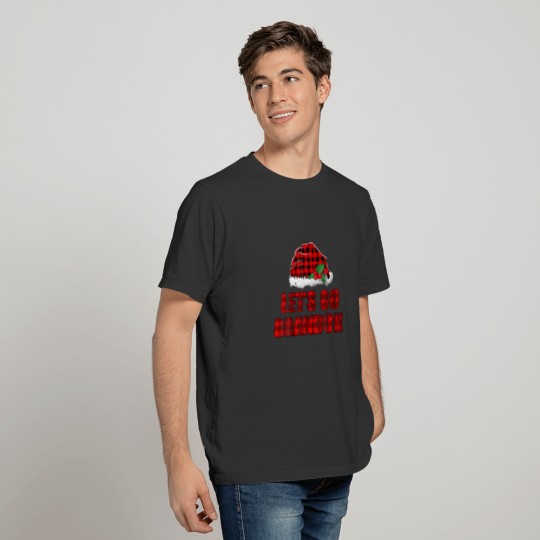 Merry Xmas Let's Go Branson Brandon Christmas Buff T-shirt