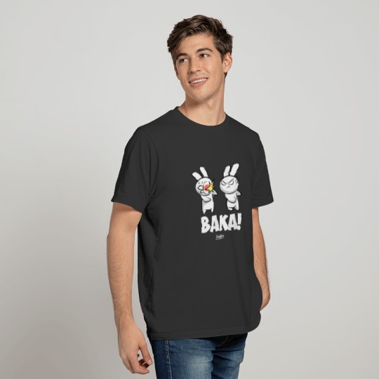 Baka Rabbit Slap — Baka Bunny — Baka Anime Lover T-shirt