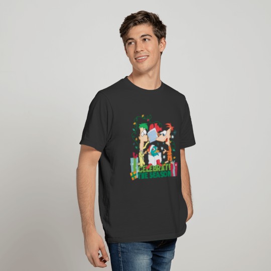 Phineas and Ferb Celebrate the Season T-shirt