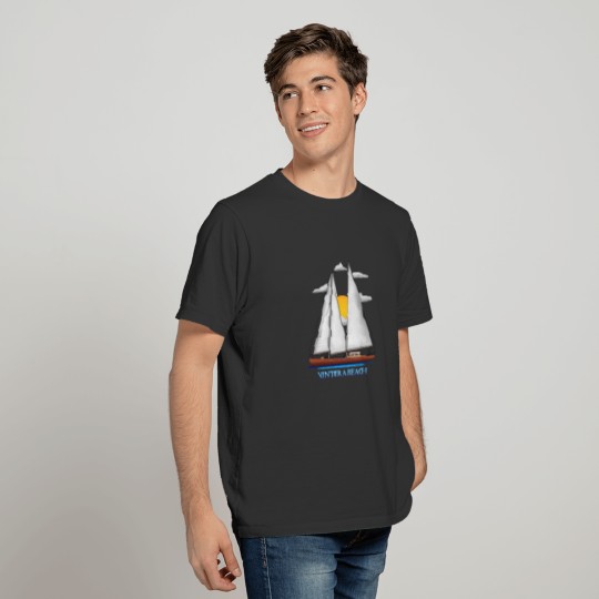 Ventura Beach Coastal Nautical Sailing Sailor T-shirt
