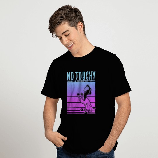 Disneyss The Emperor New Groove Blue Pink Graphic T-Shirts