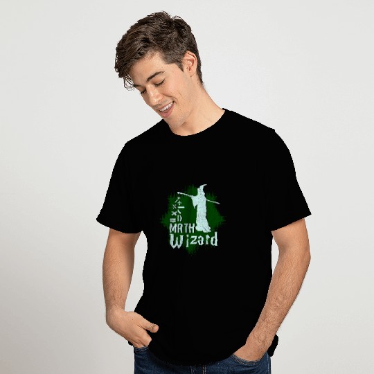 Math Wizard Mathematics Mathematician T-Shirts