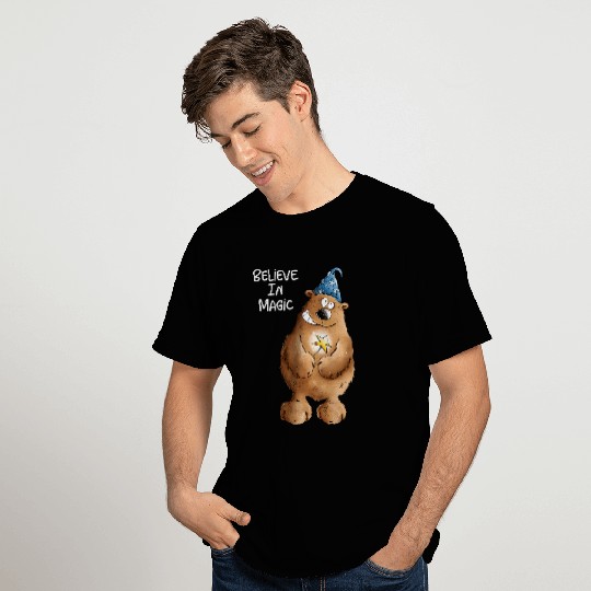 Magician Bear For Wizard Lovers T-Shirts