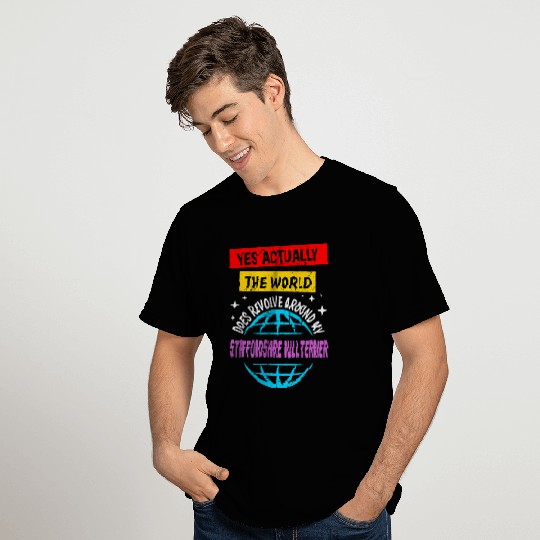 The World Revolves Around My German Shorthaired Pointer T-Shirts