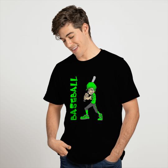 BASEBALL BOY BAT T Shirts
