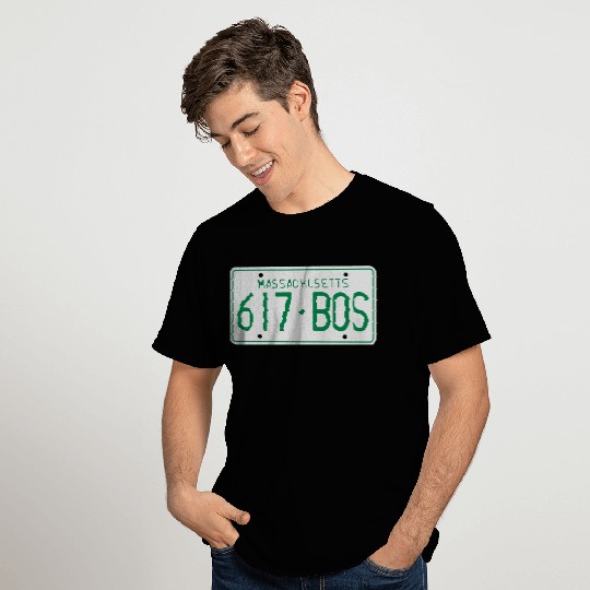 Retro Massachusetts License Plate T Shirts