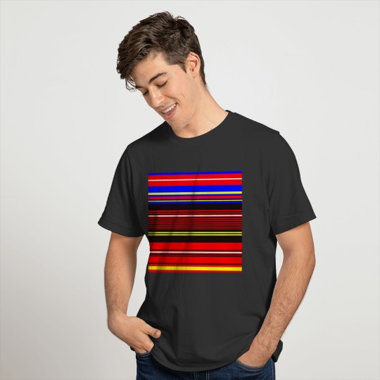Stripes French and German T-shirt