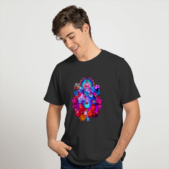 Lord Ganesh- Low poly design T-shirt