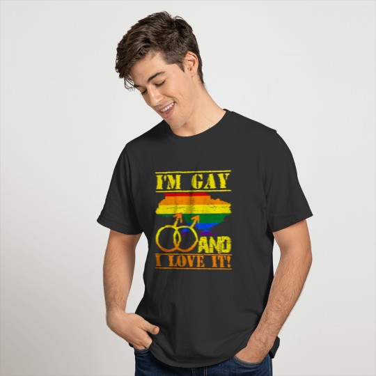 I’m Gay And I Love It T Shirt T-shirt