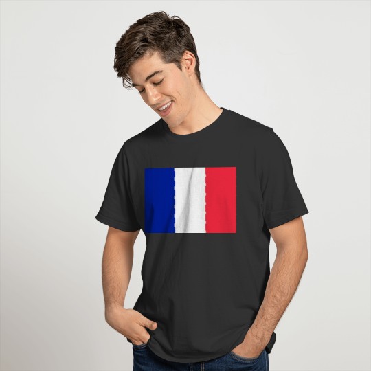 France country flag love my land patriot T-shirt