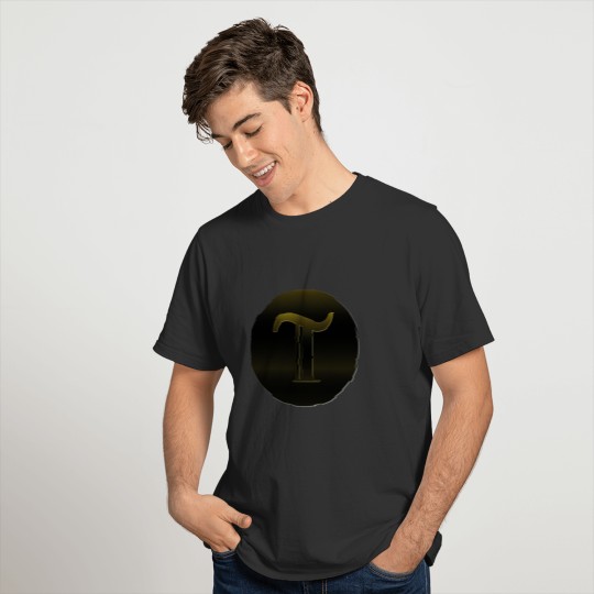 Gold Terracoin blue1 T-shirt