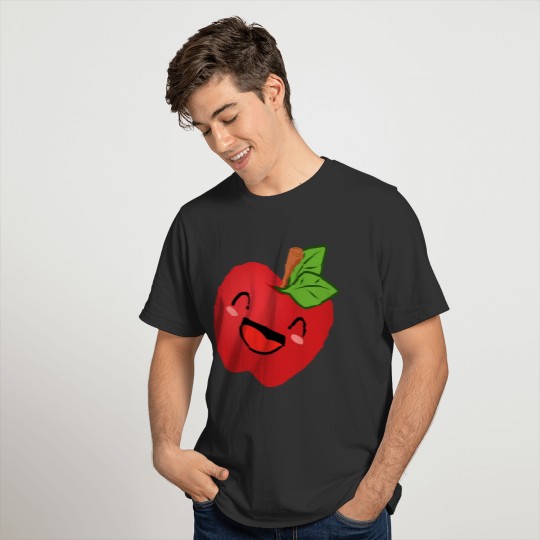 apple apfel veggie fruits obst aepfel3 T-shirt