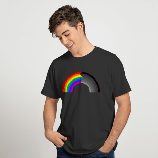 rainbow fade T-shirt