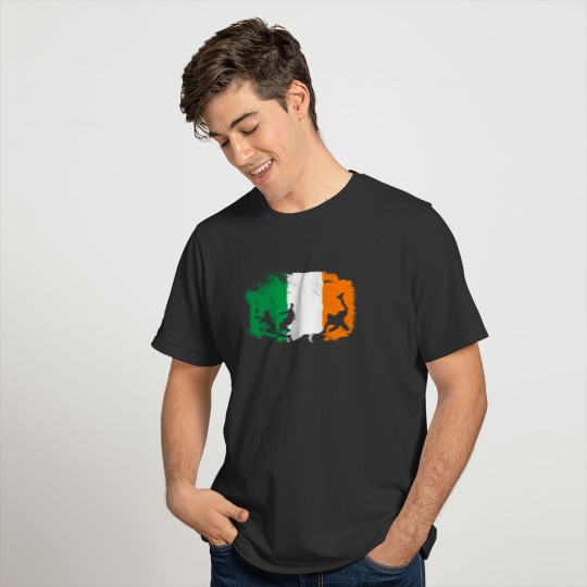 Irish flag rugby fan T-Shirt T-shirt