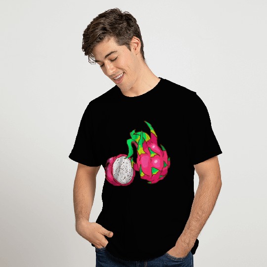 Red White Pitaya Pitahaya Dragonfruit Dragon Fruit T Shirts