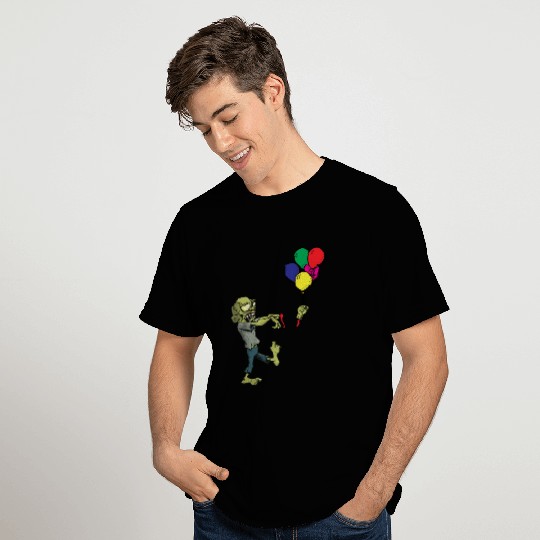 Zombie loses arm Funny Halloween T Shirts