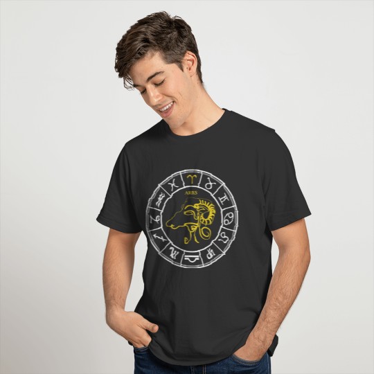 Zodiac Sign Aries T-shirt