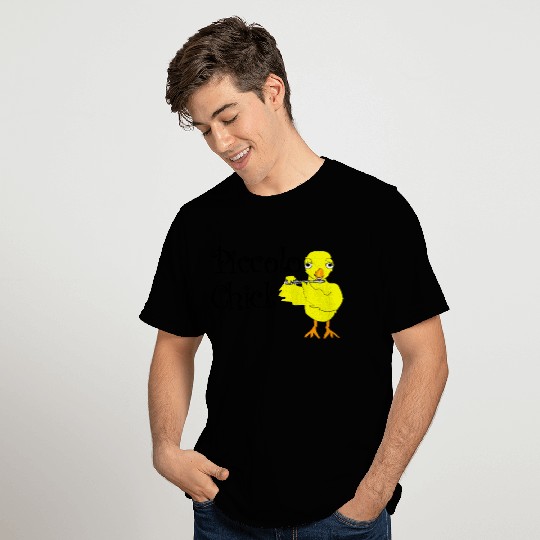 Piccolo Chick Text T Shirts