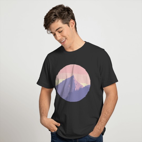 Mountain panorama & dawn T-shirt