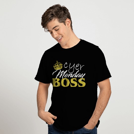 Cyber Monday Boss Christmas Xmas T Shirts