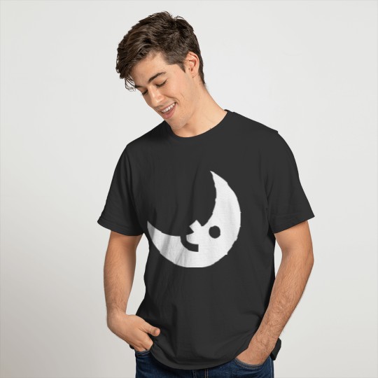 Cartoon Moon T-shirt