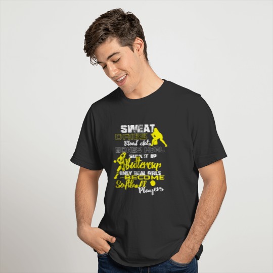 Funny Novelty Gift For Softball Player T Shirts