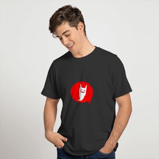 Text Saying icon ghost Lover Devil spirit Tshirt T-shirt