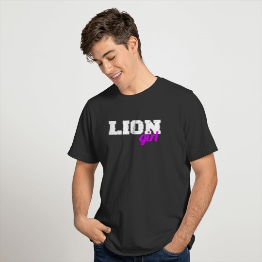 Lion girl T Shirts