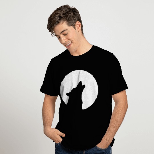 Cool Big Bad Wolf Moon Howl Dog T Shirts Gift Idea