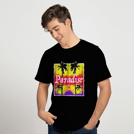 Paradise Beach Vacation T Shirts