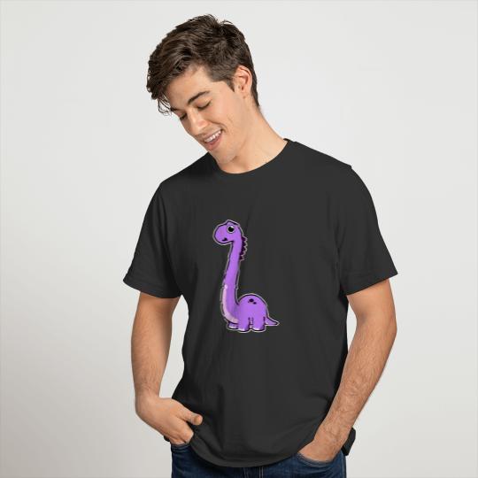 Cartoon brontosaurus Dinosaur T-shirt