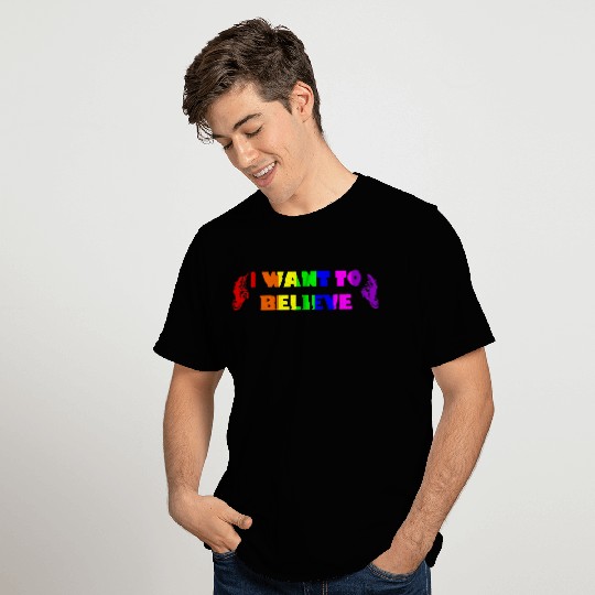 UNICORNS I WANT TO BELIEVE T Shirts