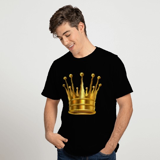 Royal golden crown king monarch vip vector image T Shirts