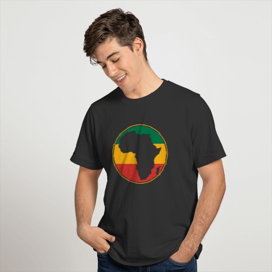 African Map T-shirt