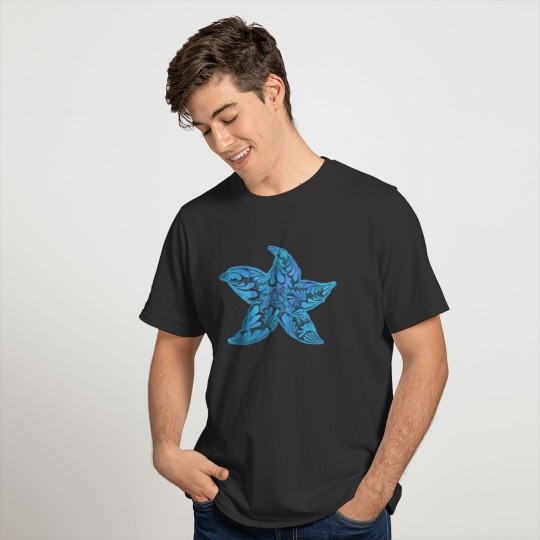 Starfish zentangle T-shirt