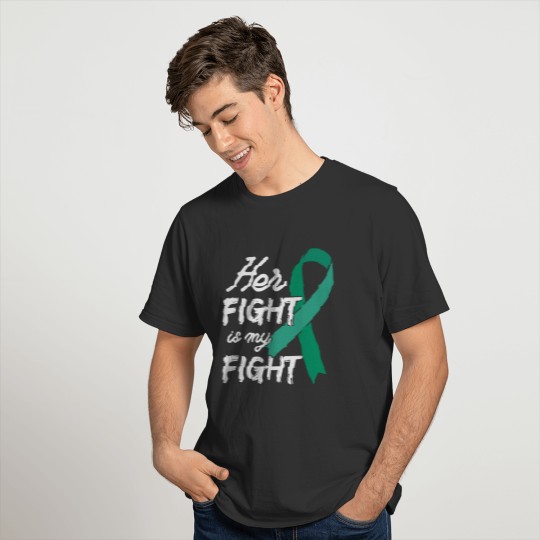Liver Cancer Awareness Support Rehab Emerald Green T-shirt