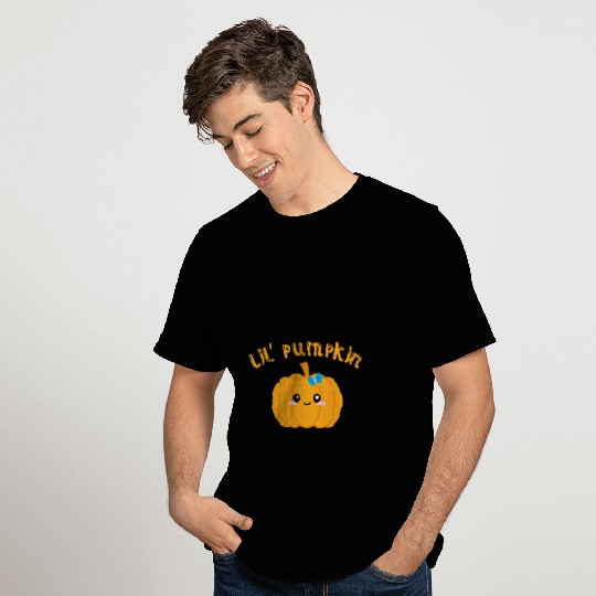 pumpkin pregnancy halloween maternity baby boy T Shirts